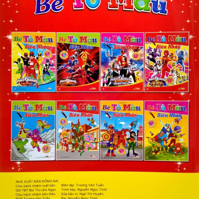 Bé Tô Màu Siêu Nhân - Tập 1