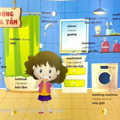 Từ Điển Phát Triển Ngôn Ngữ Bằng Hình Dành Cho Trẻ Mầm Non - Chủ Đề: Đồ Dùng Phòng Khách,…
