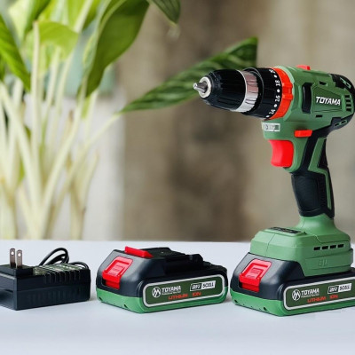 MÁY KHOAN DÙNG PIN 21V 10mm TOYAMA Z-6 - HÀNG CHÍNH HÃNG