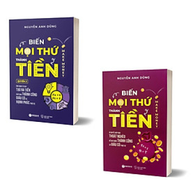 Combo Biến Mọi Thứ Thành Tiền (Bộ 2 Quyển)