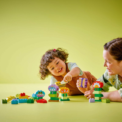 LEGO DUPLO 10444 Đồ Chơi Lắp Ráp Vườn Hoa Sáng Tạo (45 Chi Tiết)