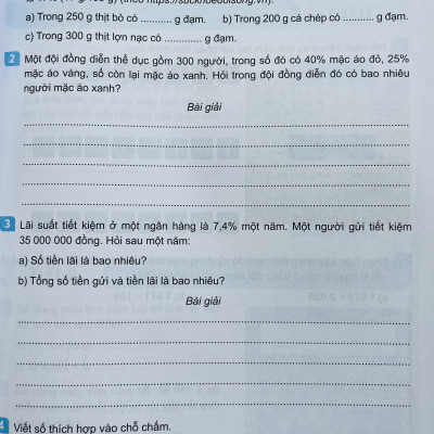 Sách - Combo 2 cuốn Vở thực hành Toán lớp 5 tập 1+2 (Kết nối tri thức với cuộc sống)