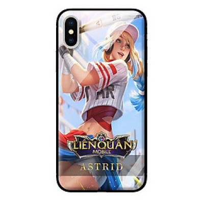 Ốp kính cường lực cho iPhone XS Liên Quân ASTRID - Hàng chính hãng