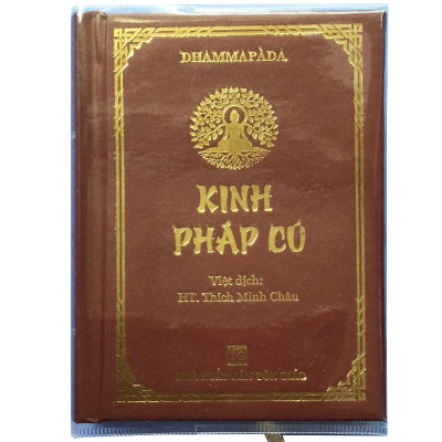Sách - Kinh Pháp Cú - Bìa Da - Chính Thông Book