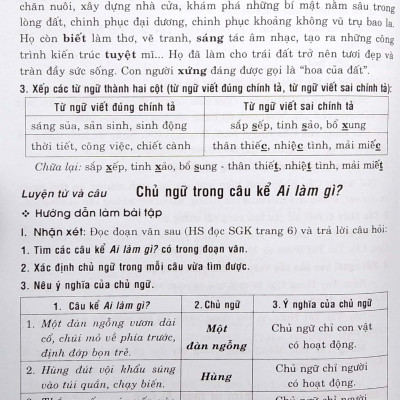 Giải Bài Tập Tiếng Việt 4 (Tập 2)