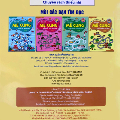 Trò Chơi Mê Cung - Thử Thách Tư Duy (2-8 Tuổi)