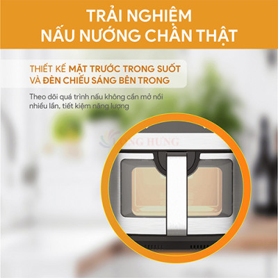 Nồi chiên không dầu Bluestone 9 lít AFB-5886 - Hàng chính hãng