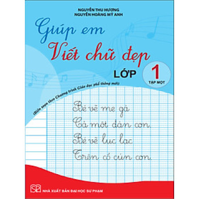 Sách - Giúp em viết chữ đẹp lớp 1 - tập 1 (cánh diều) (KP)