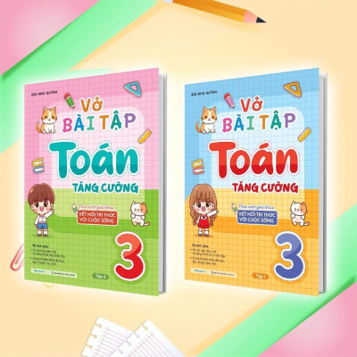 Sách - Vở Bài Tập Toán Tăng Cường Lớp 3 - Theo Sách Giáo Khoa Kết Nối Tri Thức Với Cuộc Sống - Megabook