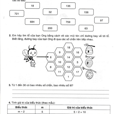 Bài Tập Nâng Cao Toán 4 - Dạng Vở Thực Hành (Dùng Chung Cho Các Bộ SGK Hiện Hành) _HA