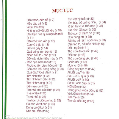 Lớp Học Gia Đình (3 Tuổi)