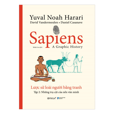 ComboSAPIENS - LƯỢC SỬ LOÀI NGƯỜI BẰNG TRANH Tập 1 và Tập 2