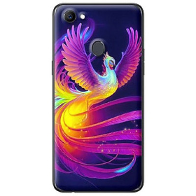 Ốp lưng cho Oppo F7 mẫu chim phượng 4 - Hàng chính hãng