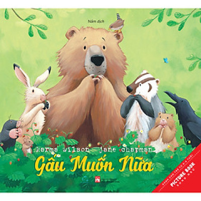 Sách Tranh Song Ngữ Gấu Muốn Nữa