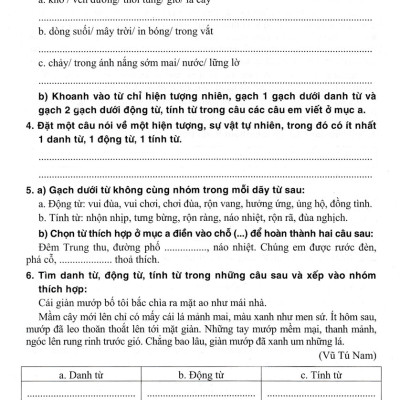 Vở Bài Tập Nâng Cao Từ Và Câu Lớp 5 (Dùng Chung Cho Các Bộ SGK Hiện Hành) - 