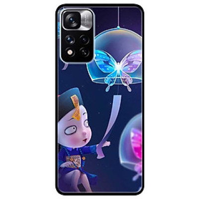 Ốp lưng dành cho Xiaomi Redmi Note 11 Pro 5G ( Bản Nội Địa ) mẫu Tiểu Cường Và Bướm