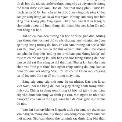 Khởi Hành - Lời Khuyên Sinh Viên Việt Nam