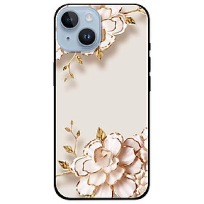 Ốp lưng dành cho Iphone 14 - Iphone 14 Plus - Iphone 14 Pro - Iphone 14 Pro Max - Tranh Hoa Nền Trắng