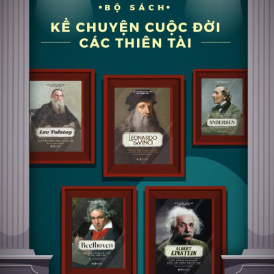 Sách - Những Thăng Trầm Trong Cuộc Đời Và Sự Nghiệp Của Andersen - Kể Chuyện Cuộc Đời Các Thiên Tài - Tân Việt Books