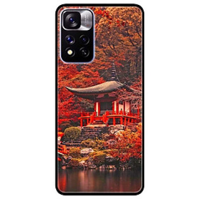 Ốp lưng dành cho Xiaomi Redmi Note 11 Pro 5G ( Bản Nội Địa ) mẫu Nhà Chờ Cây Đỏ