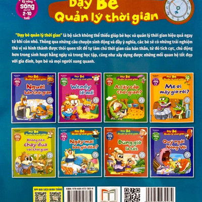 Rèn Luyện Kỹ Năng Sống Cho Trẻ 2-10 Tuổi - Dạy Bé Quản Lý Thời Gian - Ngày Mai Bao Giờ Đến?