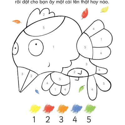 25++ Hoạt Động Rèn Luyện Trí Sáng Tạo Và Tư Duy Cho Trẻ -Tô Màu Theo Ký Hiệu