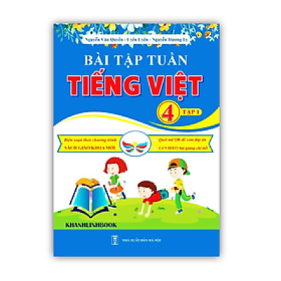 Sách - Bài tập tuần tiếng việt 4 - tập 1 ( biên soạn theo chương trình SGK mới ) ( cánh diều )