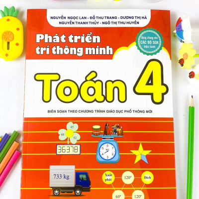 Sách - Phát Triển Trí Thông Minh Toán 4 - Biên soạn theo chương trình GDPT mới - ndbooks