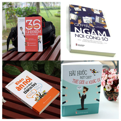 Bookset Sách: Nt ứng Xử Nơi Công Sở (4 Cuốn Quy Tắc Ngầm+Khéo Ăn Nói+ Hài Hước 1 Chút+ 36 Tuyệt Chiêu)