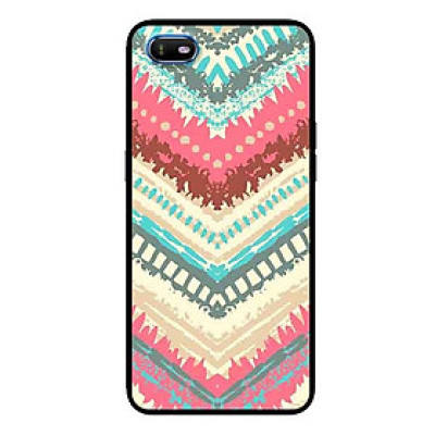 Ốp Lưng in cho Oppo A1K Mẫu Thổ Cẩm - Hàng Chính Hãng