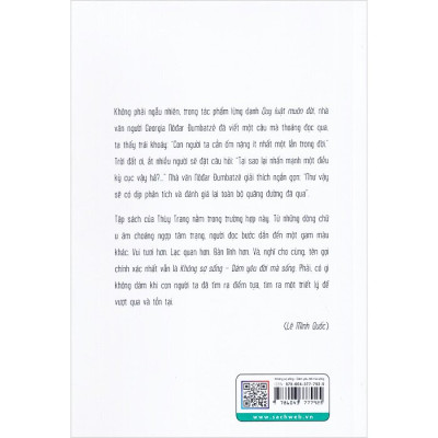 Không Sợ Sống Dám Yêu Đời Mà Sống - Thùy Trang - (bìa mềm)