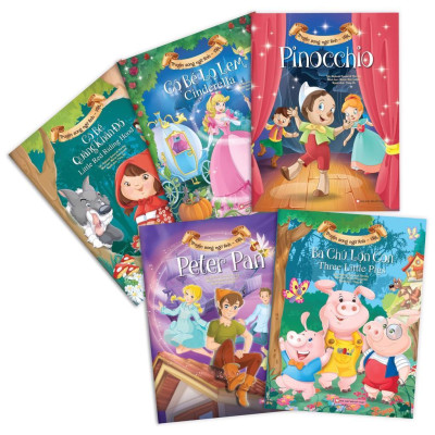 Sách - Truyện Song Ngữ Anh Việt - Peter Pan - Tân Việt Books