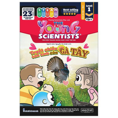 The Young Scientist - Truyện Tranh Khoa Học Cho Trẻ Em - Level 1 - Tập 5: Tuyệt Chiêu Tán Tỉnh Của Gà Tây