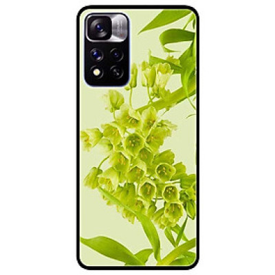 Ốp lưng dành cho Xiaomi Redmi Note 11 Pro 5G ( Bản Nội Địa ) mẫu Hoa Xanh Nền Xanh