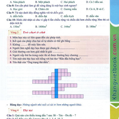 Em Muốn Làm Trạng Nguyên Nhỏ Tuổi Lớp 5