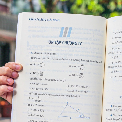 Sách: Rèn Kĩ Năng Giải Toán Lớp 9 - Tập 1 (Theo Chương Trình Giáo Dục Phổ Thông Mới)