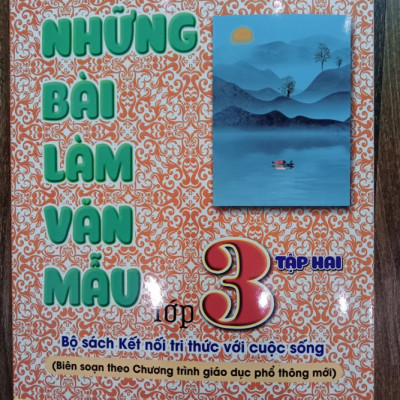 Sách - Những bài làm văn mẫu lớp 3 - Tập 2 ( Bộ sách kết nối tri thức với cuộc sống )