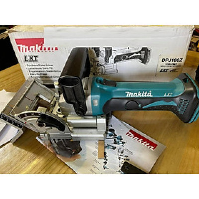 MÁY GHÉP MỘNG DÙNG PIN 18V (100MM X 20MM) MAKITA DPJ180Z (KHÔNG KÈM PIN VÀ SẠC) - HÀNG CHÍNH HÃNG