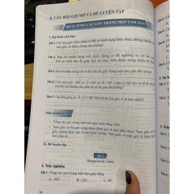Sách - Bộ đề kiểm tra toán 7 - tập 2 ( theo chương trình giáo dục phổ thông 2018 )
