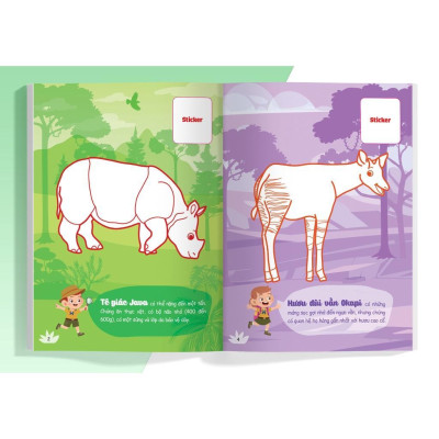 Sách - Con Tô Màu Thám Hiểm - Chọn Lẻ 4 Chủ Đề - Megabook