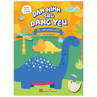 Sách - Dán Hình Siêu Đáng Yêu - Combo 6 Cuốn - Đinh Tị Books