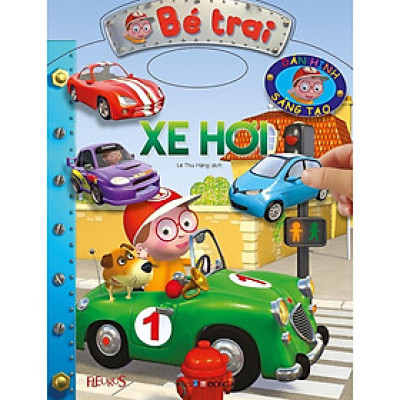 Bé Trai Dán Hình - Xe Hơi