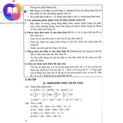Sách -Toán Thông Minh Và Phát Triển 8 (dùng chung cho các bộ SGK hiện hành)
