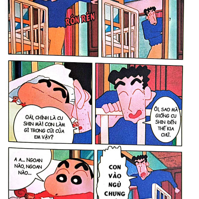 Shin - Cậu Bé Bút Chì - Phiên Bản Hoạt Hình Màu - Tập 2: Em Bé Quậy Tưng, Shin Tá Hỏa! (Tái Bản 2023)