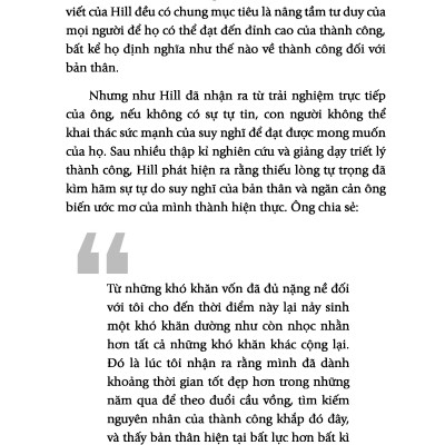 Công Thức Tự Tin Để Vươn Tới Sự Tự Lập Và Thành Công - Napoleon Hill