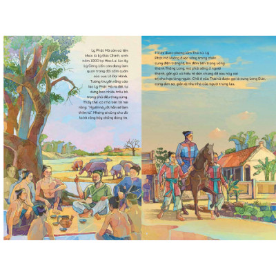 Lịch Sử Việt Nam Bằng Tranh - Lý Thái Tông Xây Đắp Nhà Lý (Bản Màu)