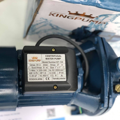 Máy Bơm Nước Ly Tâm 750W KINGPUMP KP-158- Hàng chính hãng