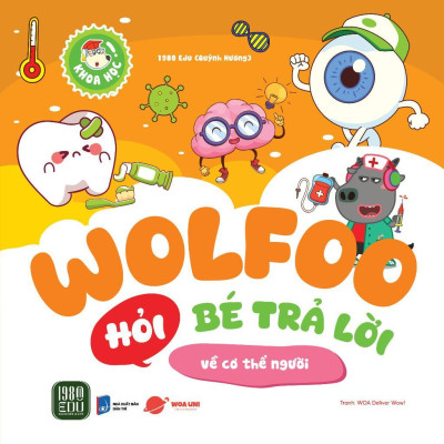 Sách - Wolfoo Hỏi Bé Trả Lời - Combo 6 Cuốn - Quỳnh Hương - 1980 Books