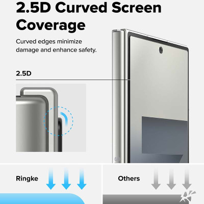 Bộ dán màn hình cho Samsung Galaxy Z Fold 7 RINGKE 3-in-1 Protector Pro - Hàng Chính Hãng