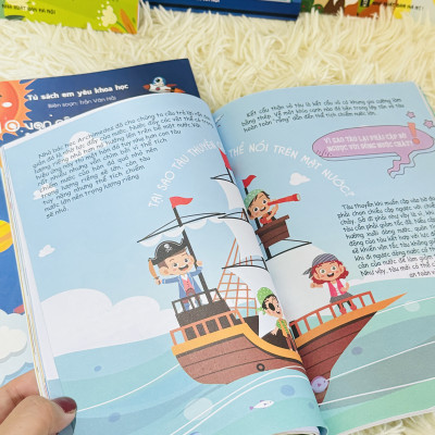 Sách- Những bí ẩn về Vật Lý trong bộ 10 Vạn Câu Hỏi Vì Sao - Tủ sách Em yêu Khoa học (Phiên bản mới nhất)